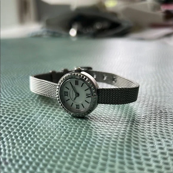 Silpada | Jewelry | Silpada Sliver Clock Mesh Watch | Poshmark display picture 3